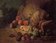Jean Baptiste Oudry Still Life with Fruit oil